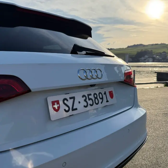 Auduro Klick Nummernschild Kennzeichenhalter Set Langformat