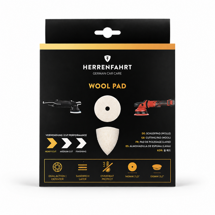 Herrenfahrt Herrenfahrt Wool Pad 140mm