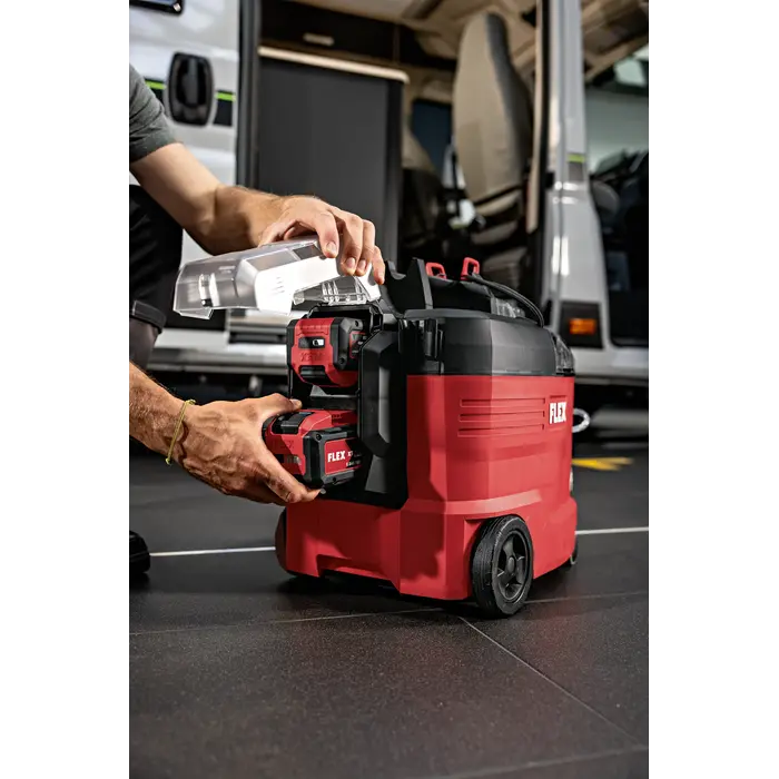 Flex Tools FLEX VC-SE 9 2x18 Sprühextraktionssauger 18 V