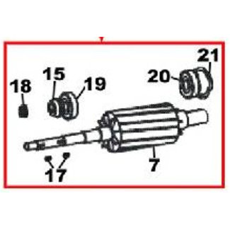 DAB pumps (7) - (SP) Motor Shaft - R00005241