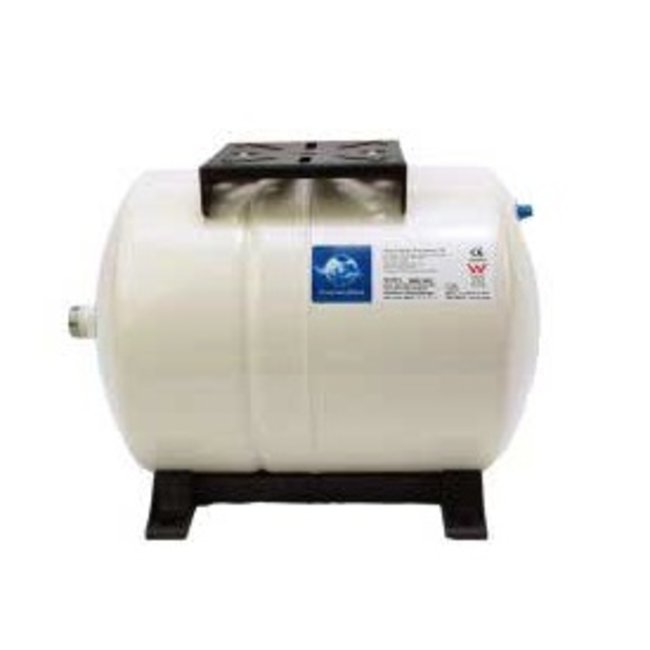 Global Water Solutions Pressure Wave 60 liter horizontaal - 1" aansluiting - membraanvat