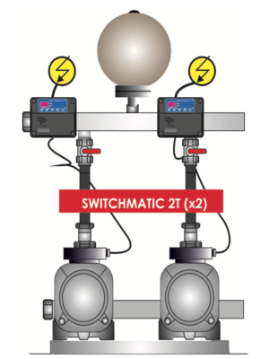 Coelbo pump drivers Elektronische drukschakelaar - Switchmatic 2T 400V