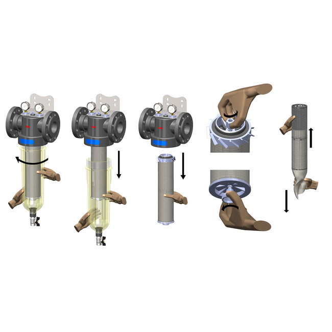 Cintropur Cintropur NW 800 - 3" (DN80) Waterfilter