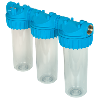 Tecnoplastic Whale 10" BR. 1" Triple filter / Ingebouwde anti-waterslag