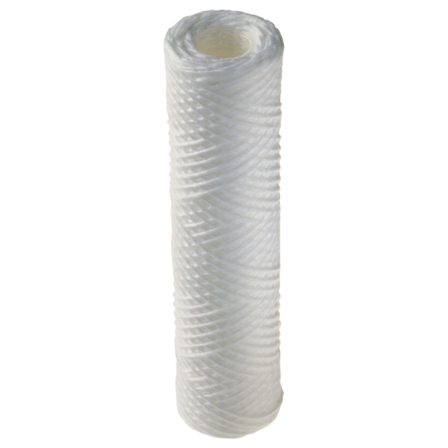 Tecnoplastic 10" Wound Yarn 20µ cartridge filter (gesponnen)