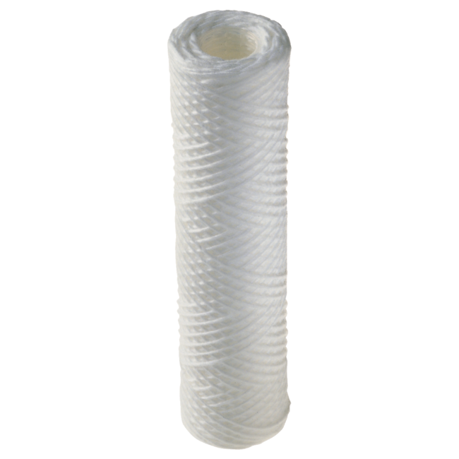 Tecnoplastic 10" Wound Yarn 20µm cartridge filter (gesponnen)