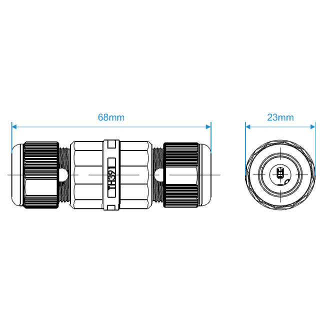 Tecnoplastic Techno Connector (kabel verbinder vochtige locaties)