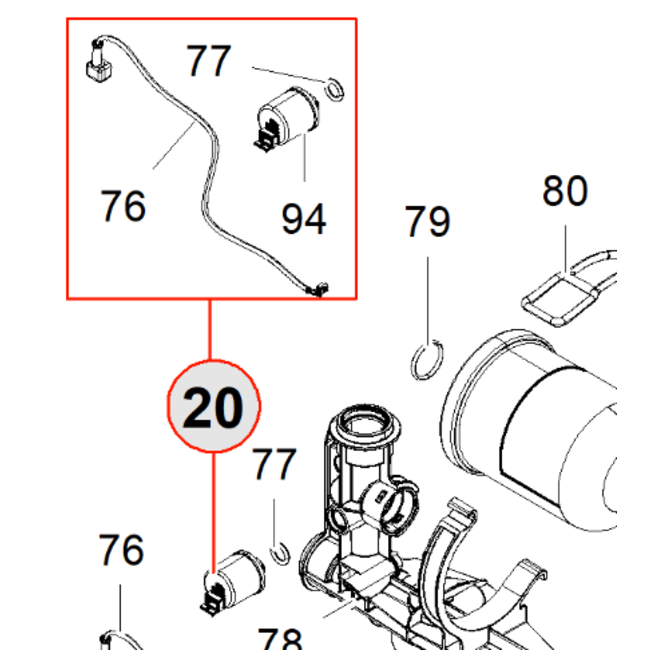 DAB pumps DAB pumps - (20)* - (SP) Pressure Sensor 0-16 Bar - SP00002196
