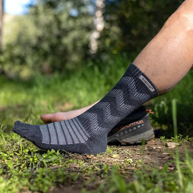 Injinji toe socks with merino wool