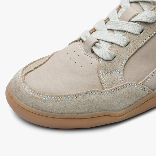 Gobi Sneaker Premium Leather Sand Femmes