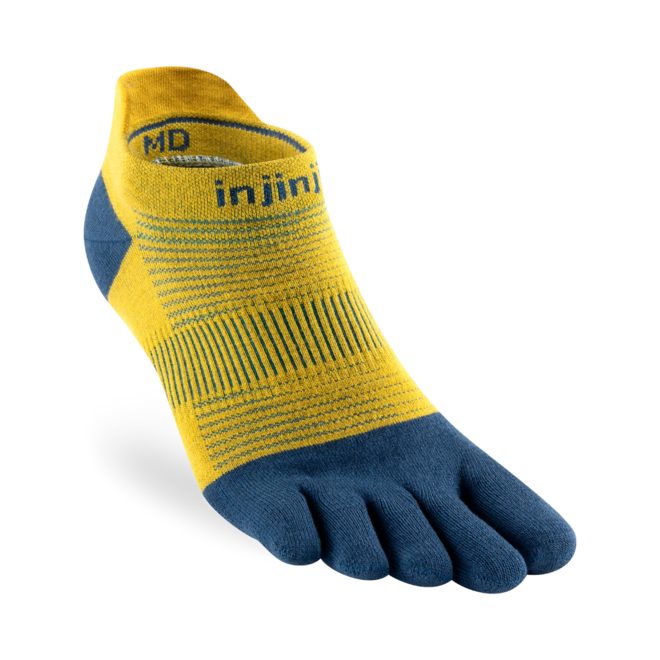 Run Lightweight No-Show Coolmax Royal Yellow