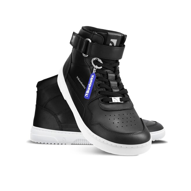 Zing High Top Black White Leather