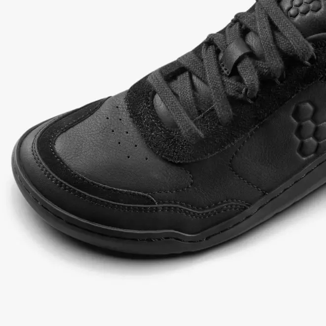 Gobi Sneaker Leather Obsidian Mens