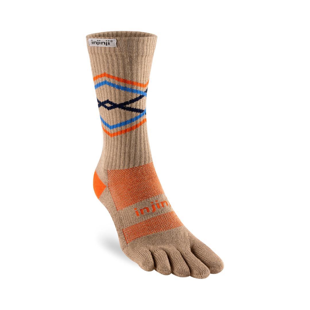 Lot De 6 Chaussettes à Orteils Injinji Sport – Noir, Unisexe S, Coolmax