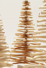 Houten kerstboom platte berkenhout takken