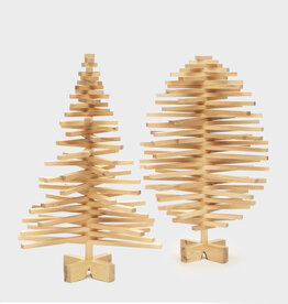 Houten Kerstboom plus Paasei