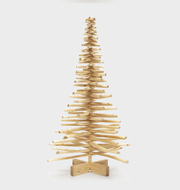 Houten kerstboom kersenhout