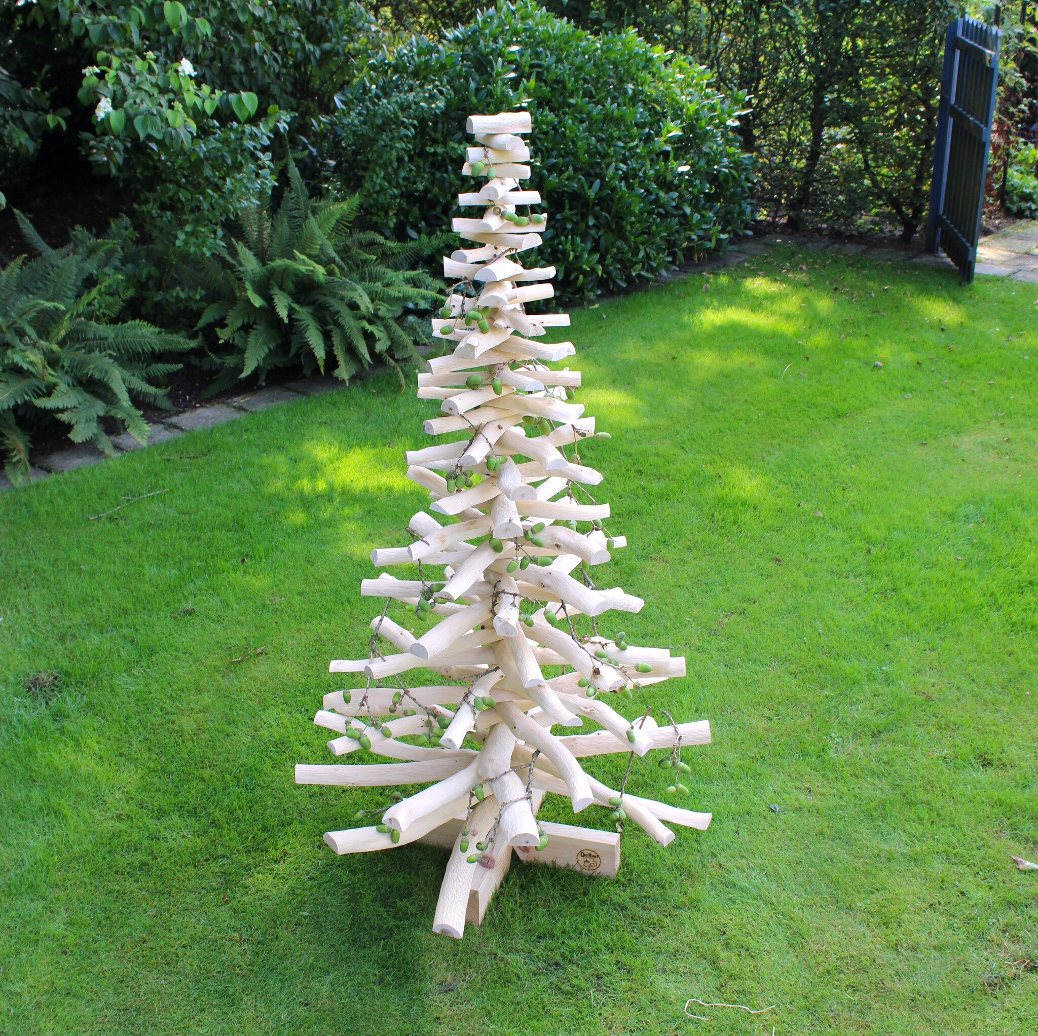 Houten kerstboom Europese eiken