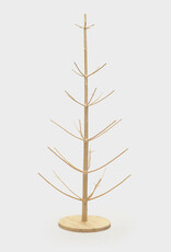 Houten kerstboom zilverspar