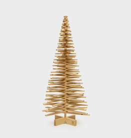 Houten kerstboom coniferenhout