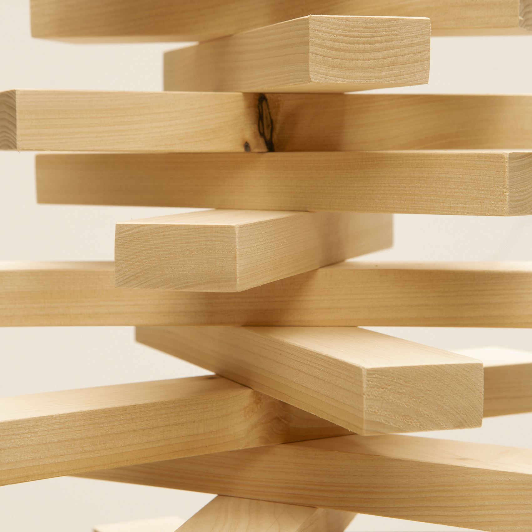 Houten kerstboom coniferenhout