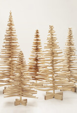 Houten kerstboom coniferenhout