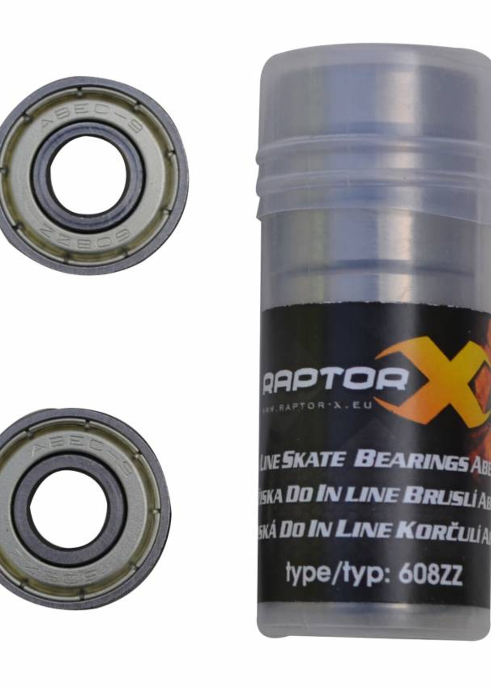 Raptor X Raptor-X Abec 9 Bearings (8pcs)