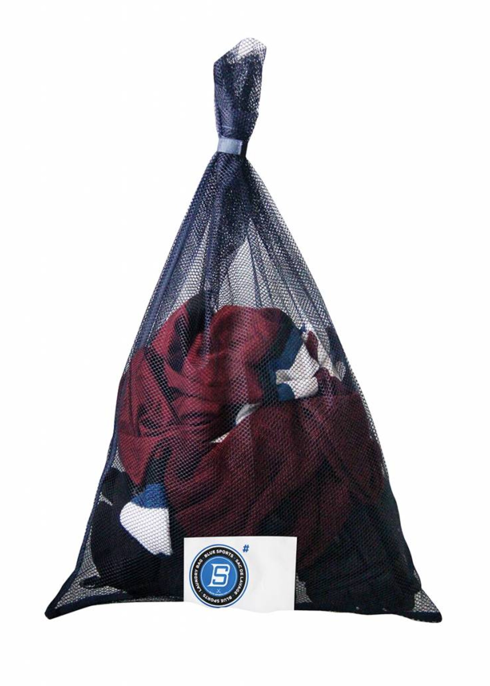Blue Sports Laundry Bag