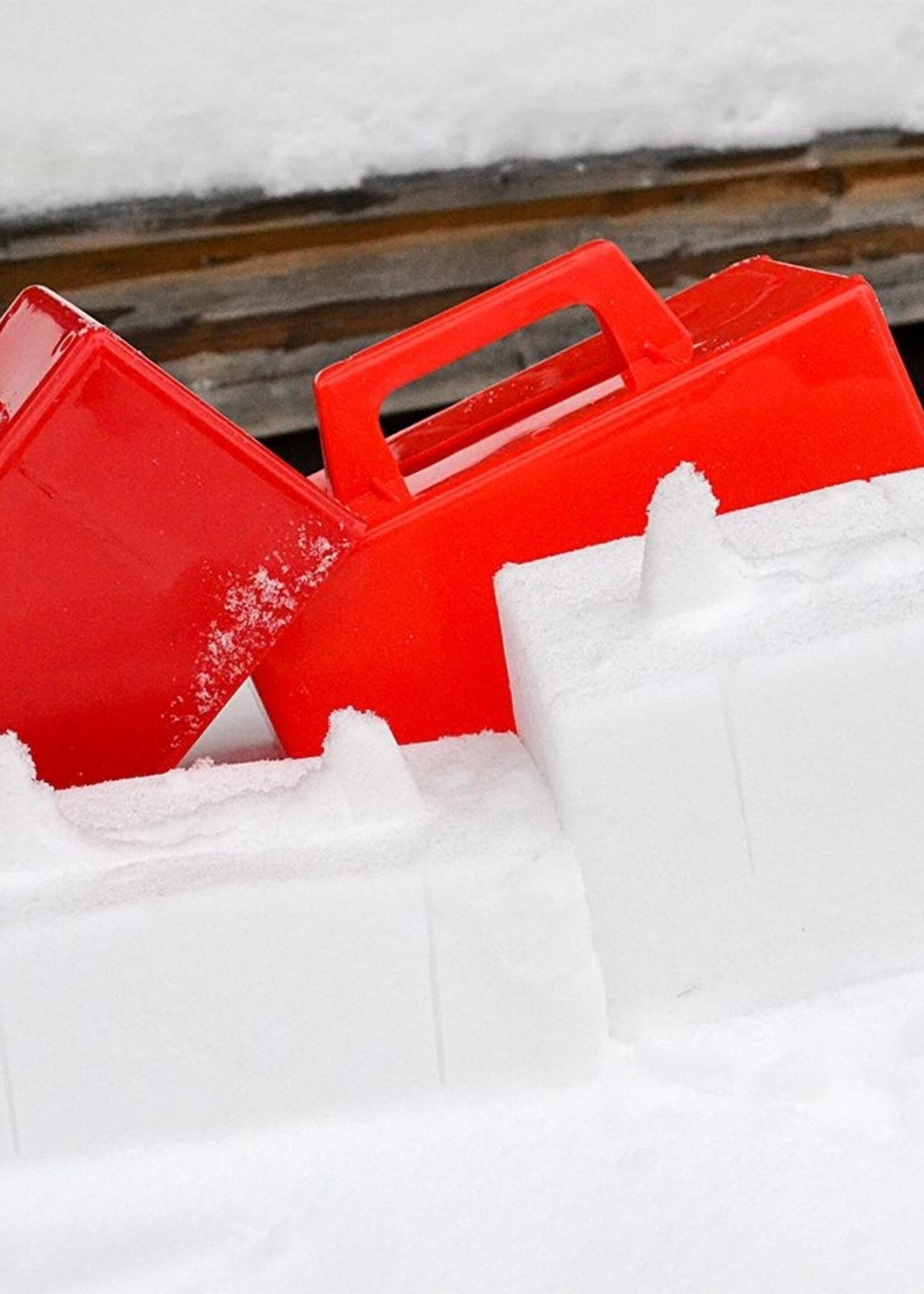 Schreuders Sport Zandkasteel/Iglomaker rood 2 stuks