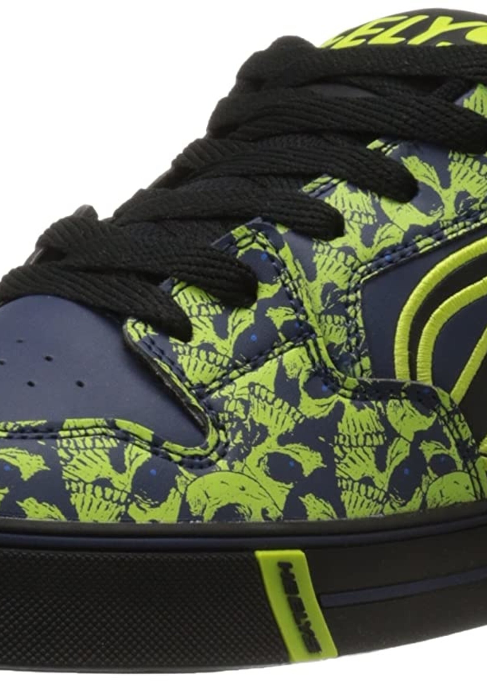 Heely's Heelys Motion Plus Black Navy Lime skulls