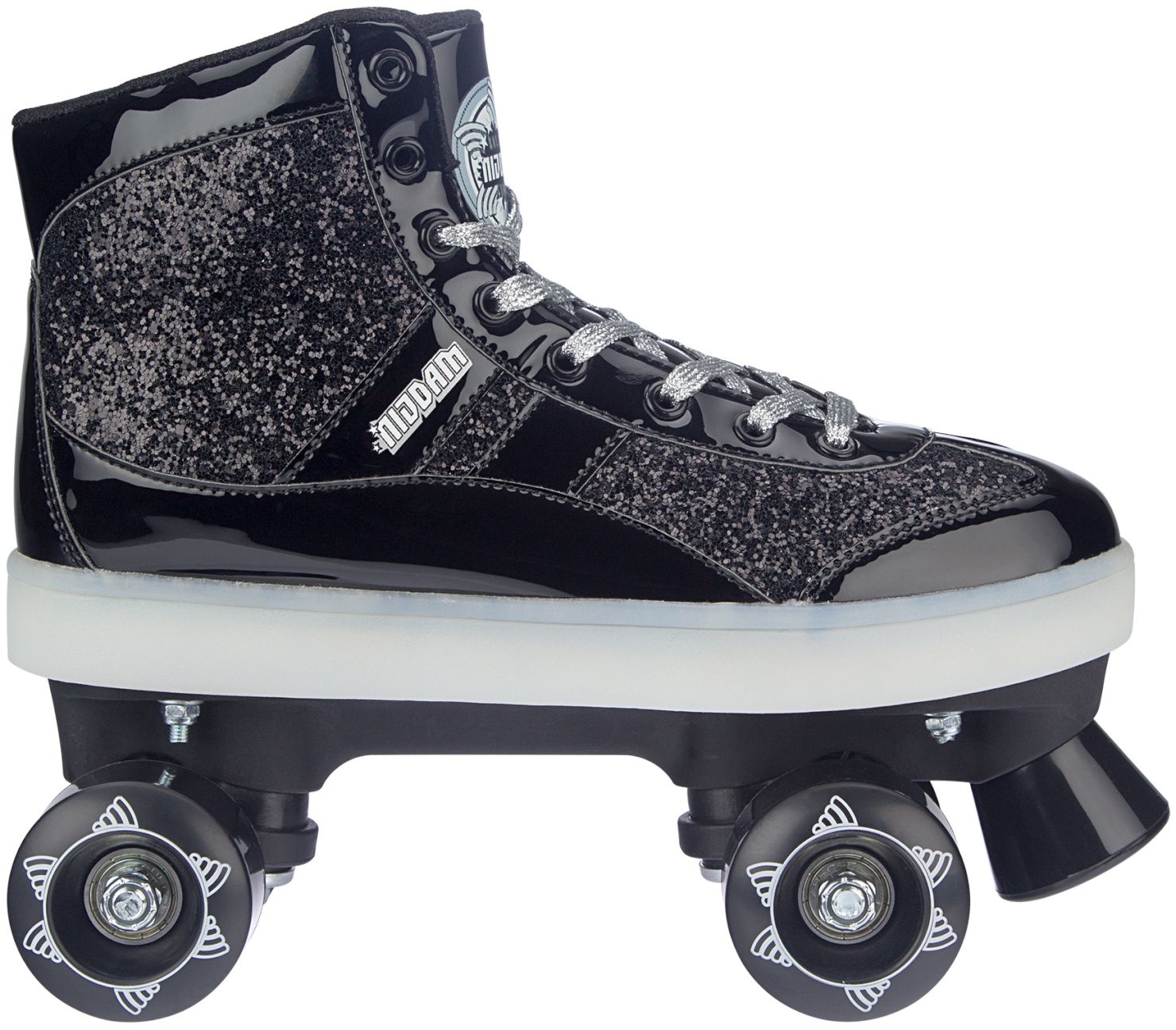 Nijdam 52TA Roller Skates Flashing Gliter and Glamour