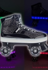 Nijdam 52TA Roller Skates Flashing Gliter and Glamour