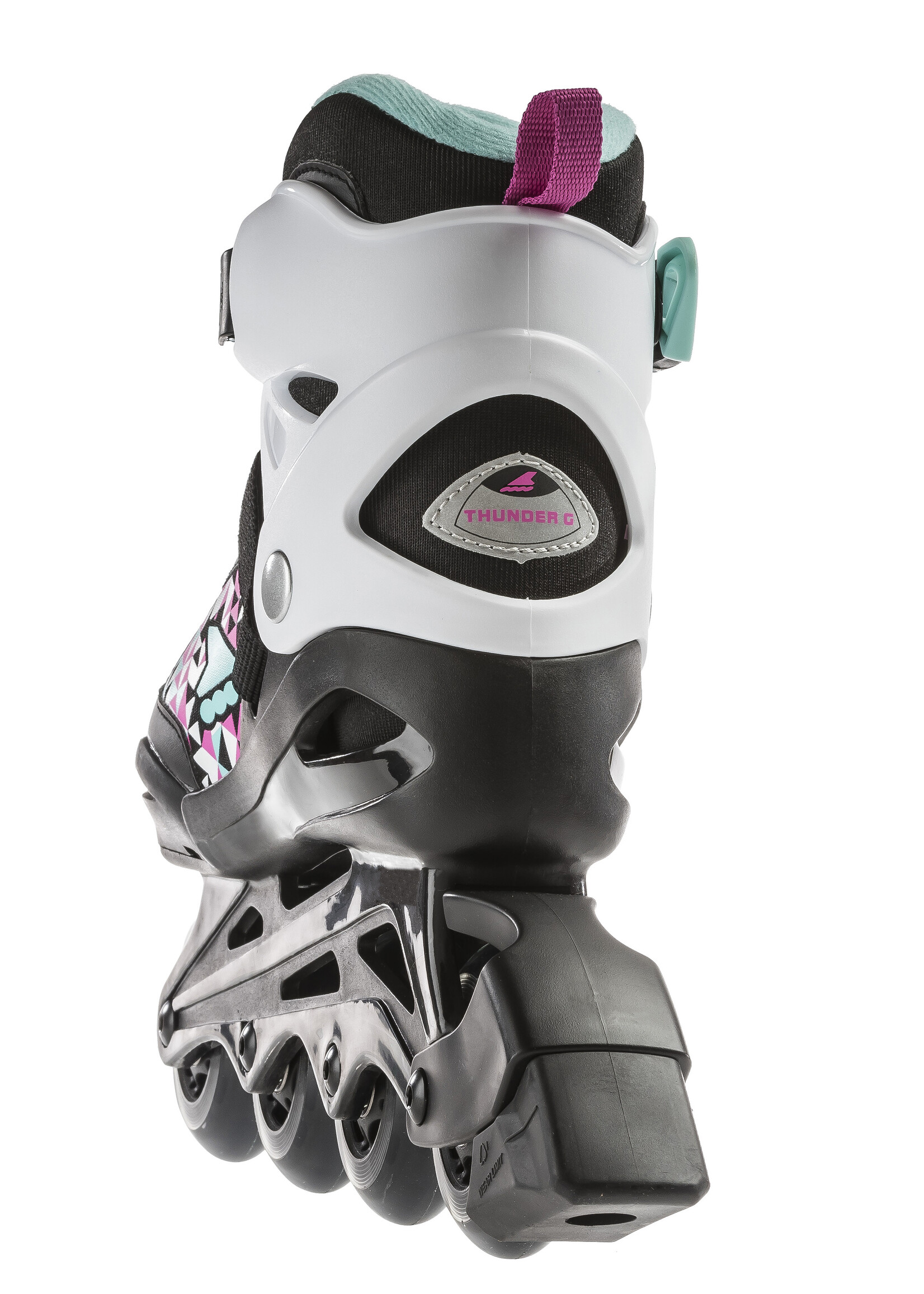 Rollerblade Rollerblade Thunder G zwart wit roze