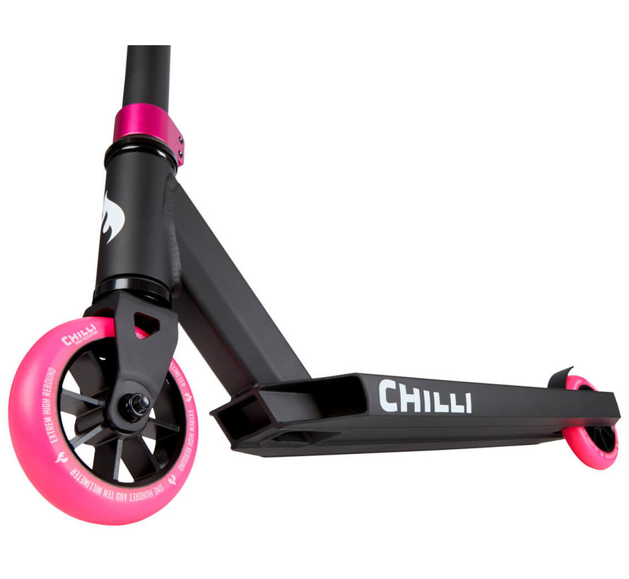 Chilli Stuntstep Chilli base Black/Pink 110 mm