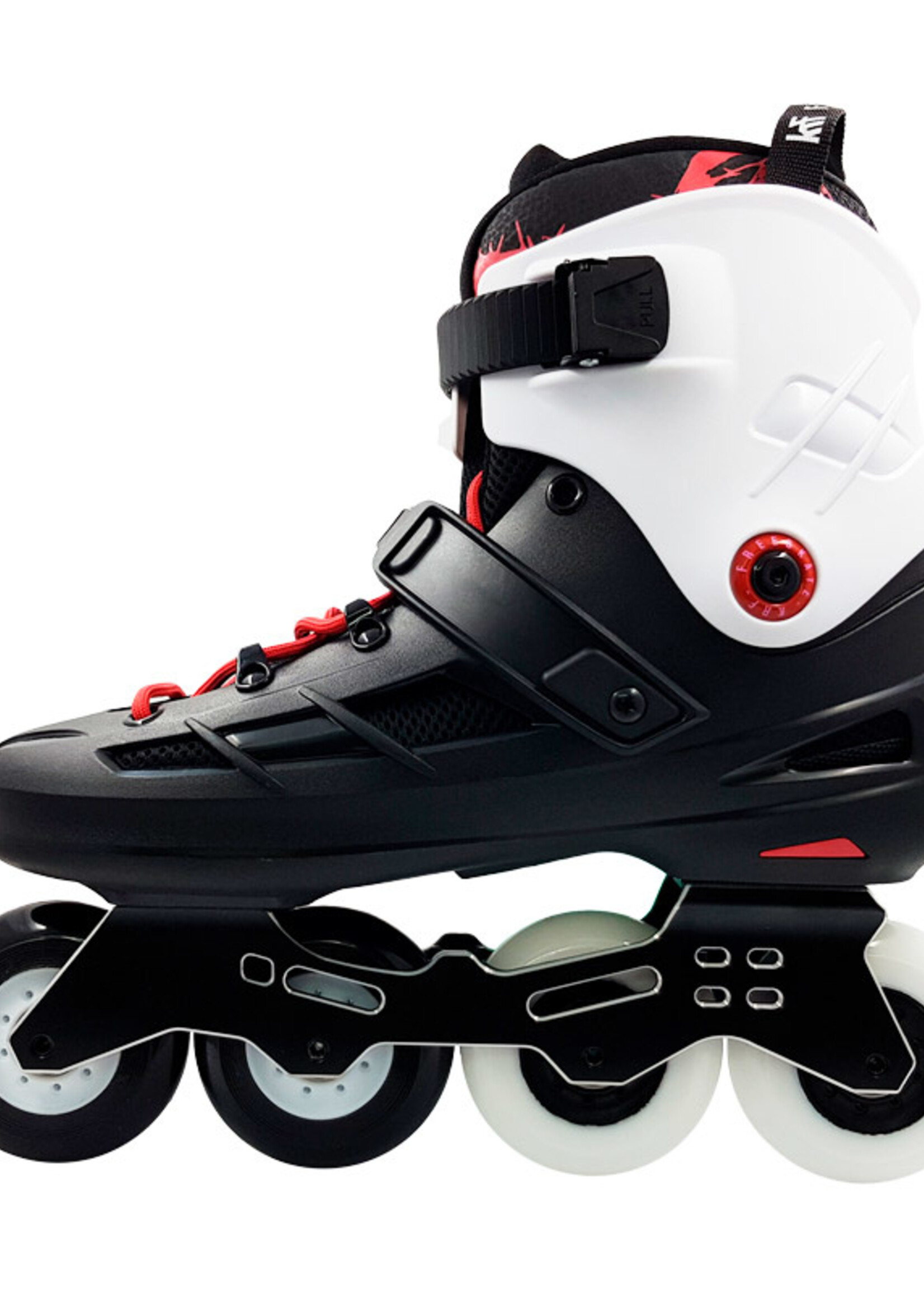 The New Urban Concept | KRF KRF Inline Freeskate Angel 4x80 Zwart/Wit
