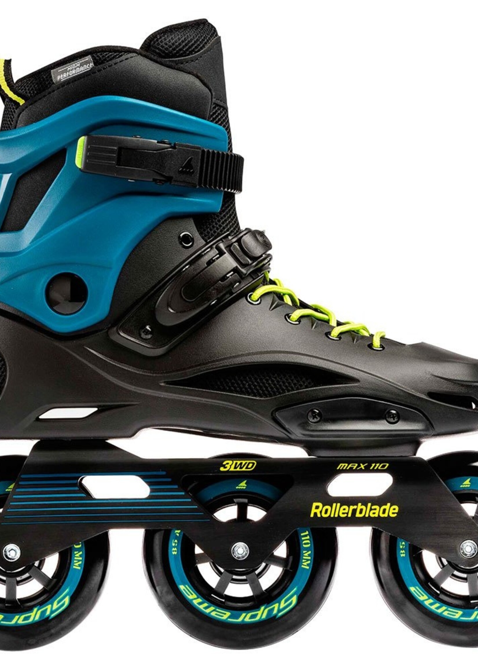 Rollerblade Rollerblade 110 3WD Black/Petrol Blue