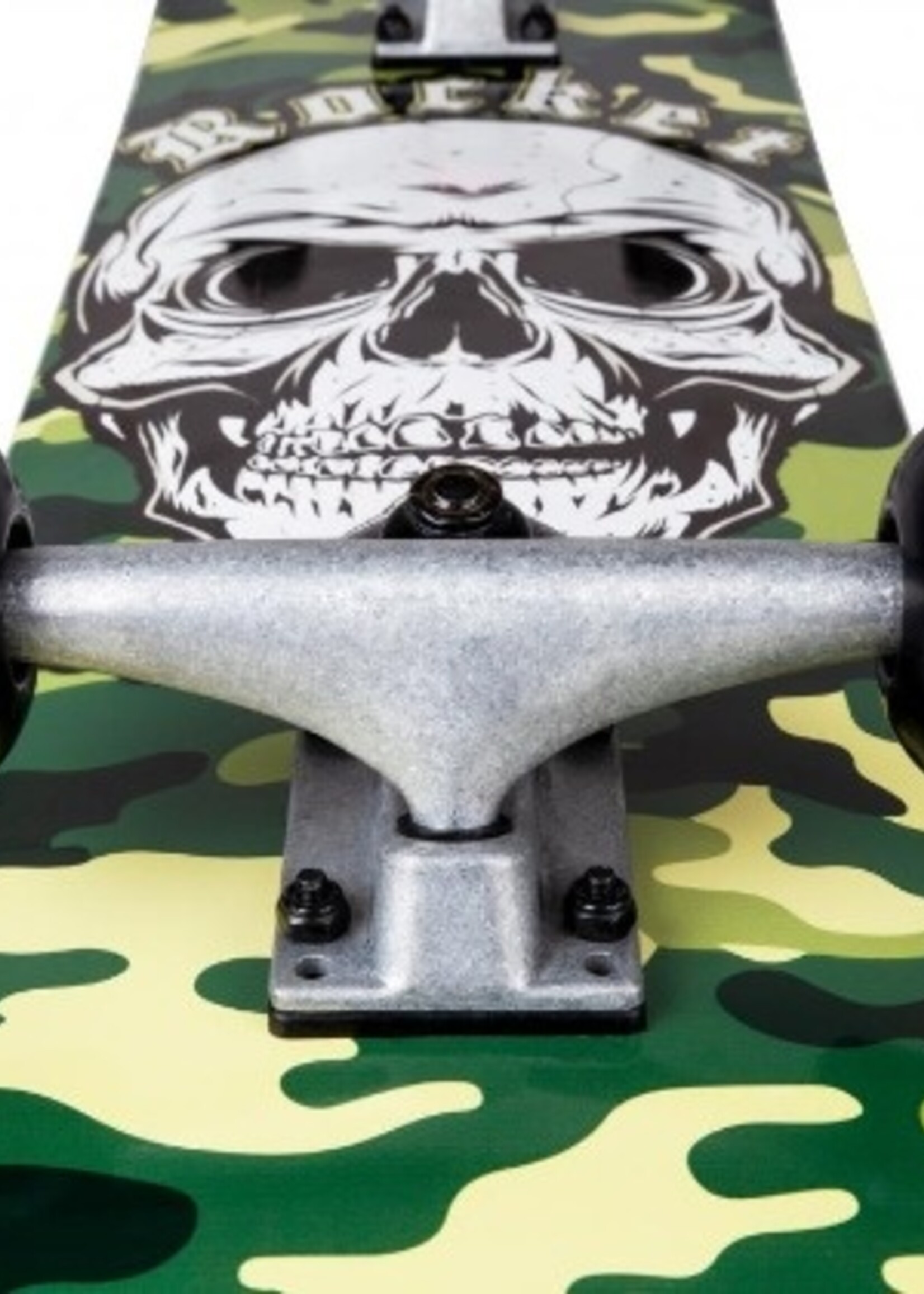 Rocket Rocket Complete Skateboard Combat Skull Camo