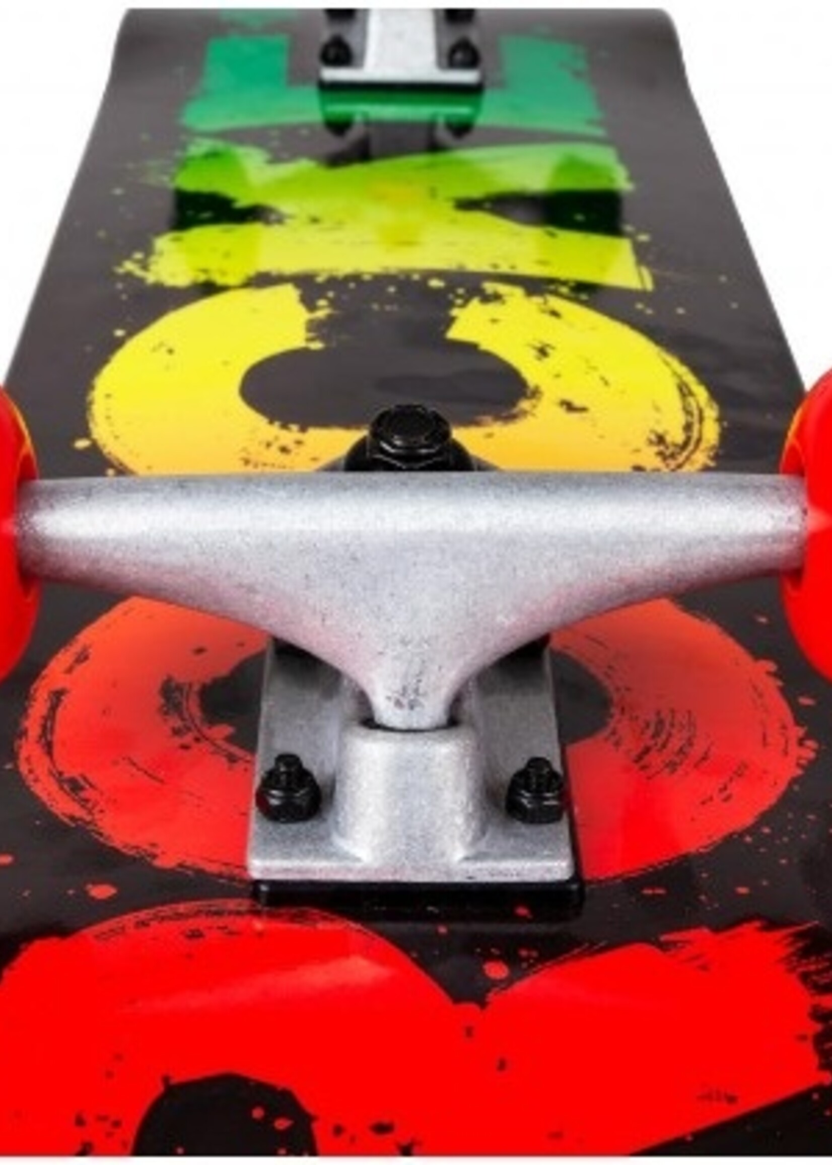Rocket Rocket Complete Skateboard Rasta Fade