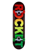 Rocket Complete Skateboard Rasta Fade