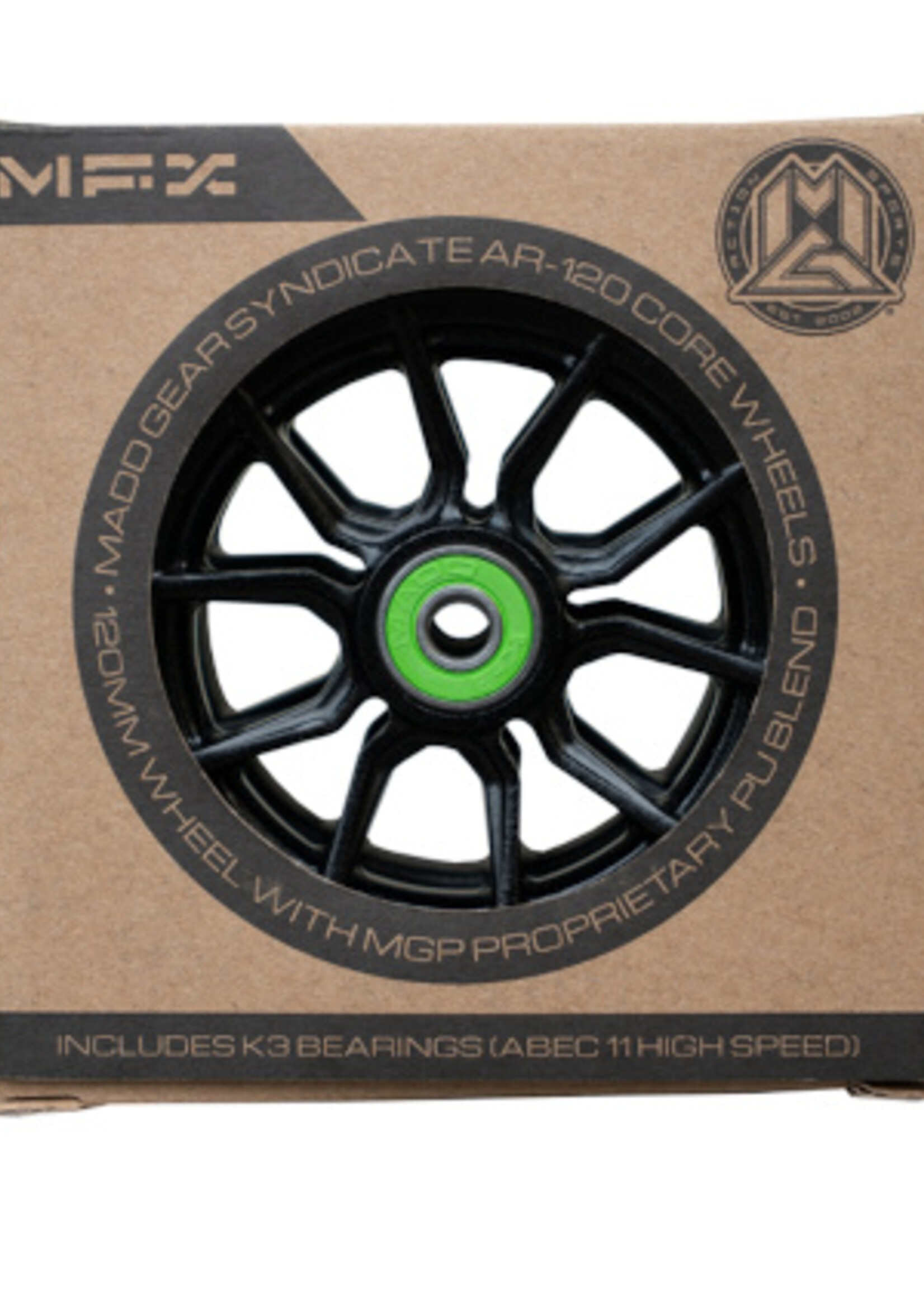 MGP Mgp Team Syndicate Wheel 120mm (2-pack)