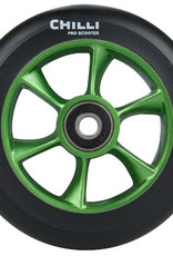 Chilli Chilli Wheel - turbo - 110mm - Groen PU/ core