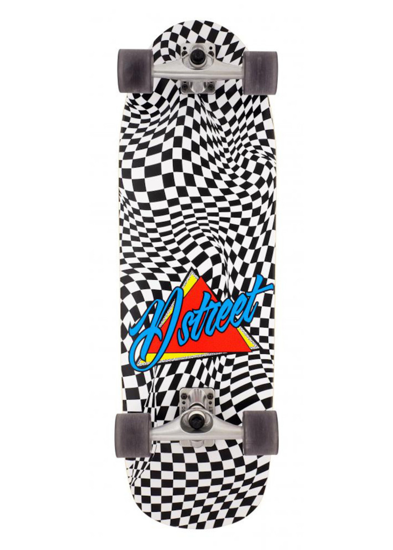 Dstreet DStreet Surfskate Check Warp Multi