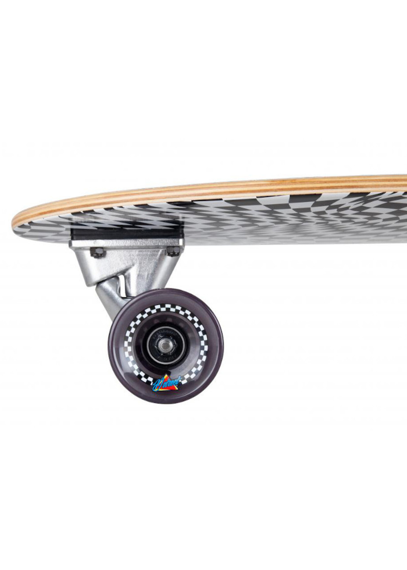 Dstreet DStreet Surfskate Check Warp Multi