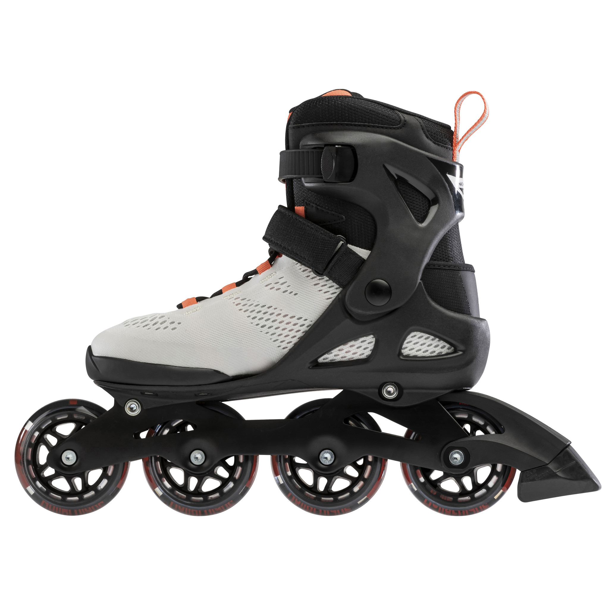 Rollerblade Macroblade 80 Glacier-Grey / Coral inline skates