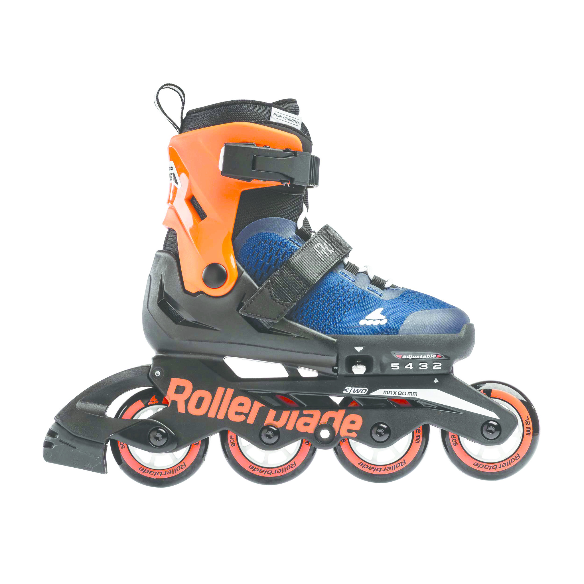 Rollerblade Rollerblade Microblade Midnight-Blue / Warm-Orange