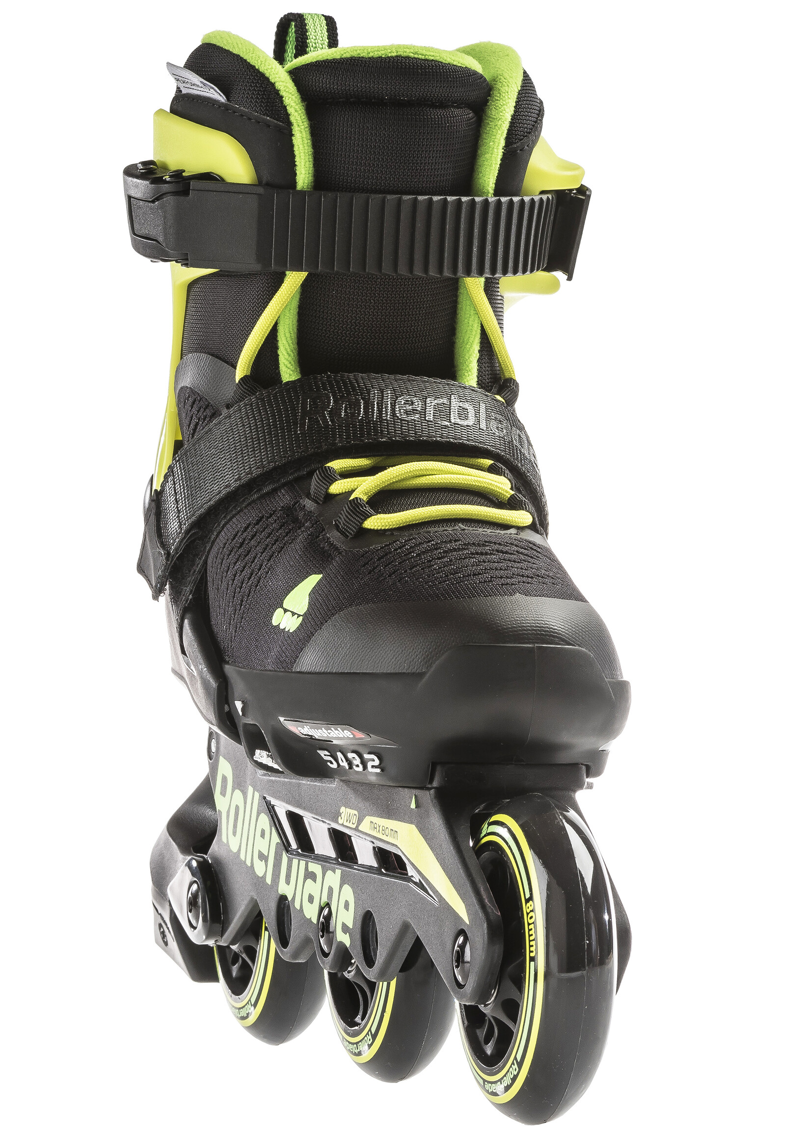 Rollerblade Microblade  Free 3WD (JR) Anthracite / Lime