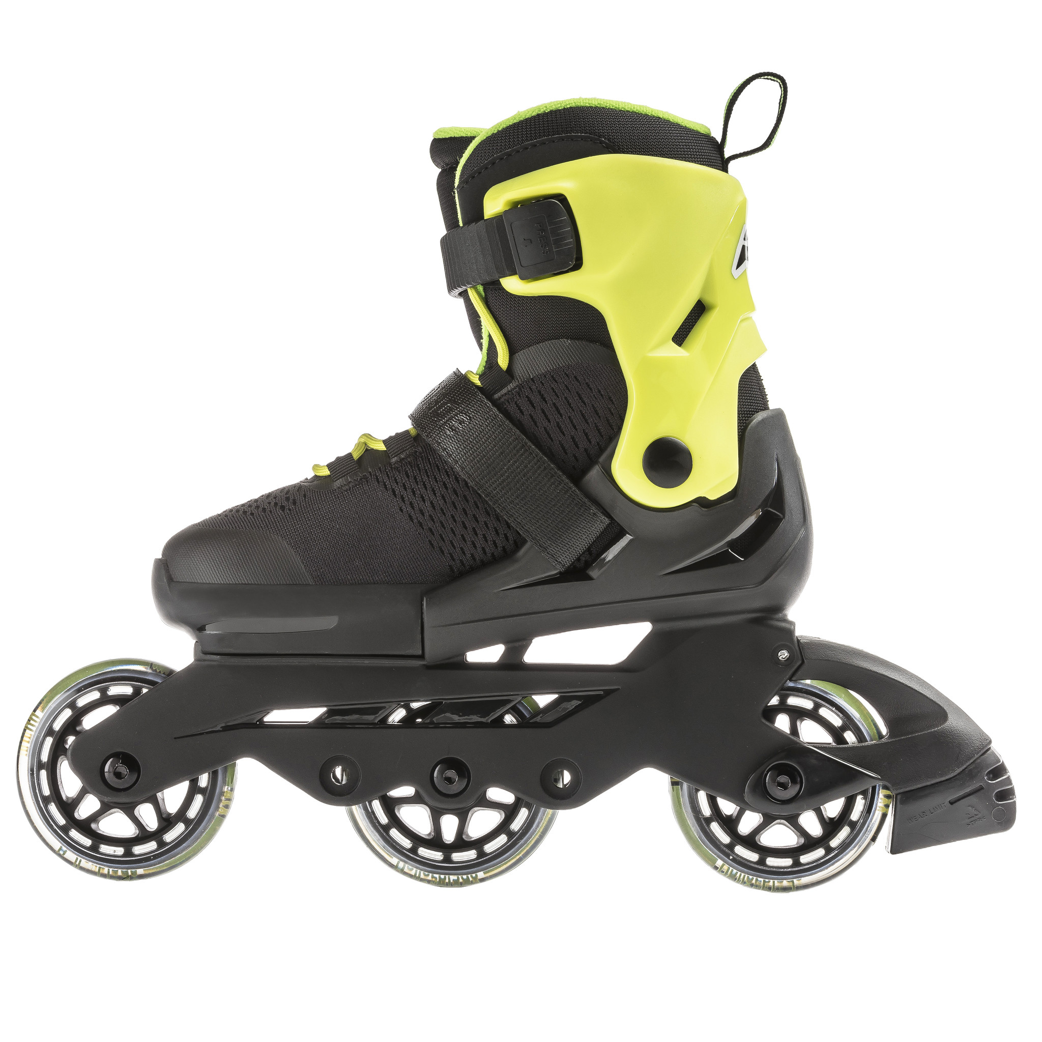 Rollerblade Microblade  Free 3WD (JR) Anthracite / Lime