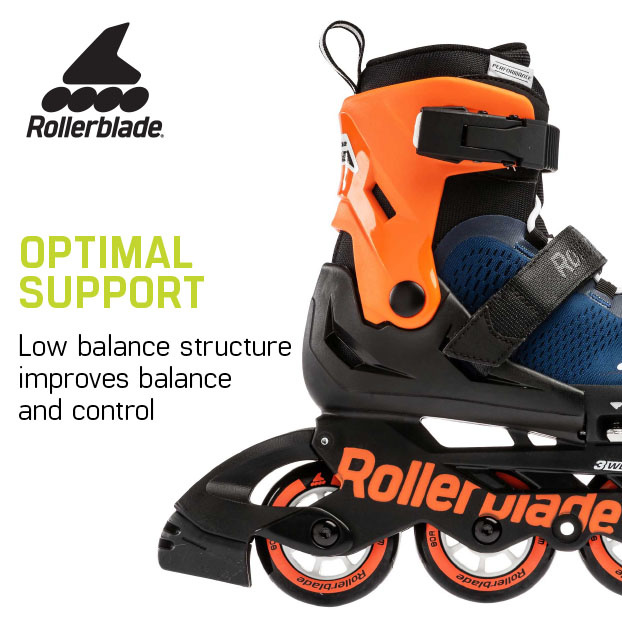 Rollerblade Rollerblade Microblade Midnight-Blue / Warm-Orange