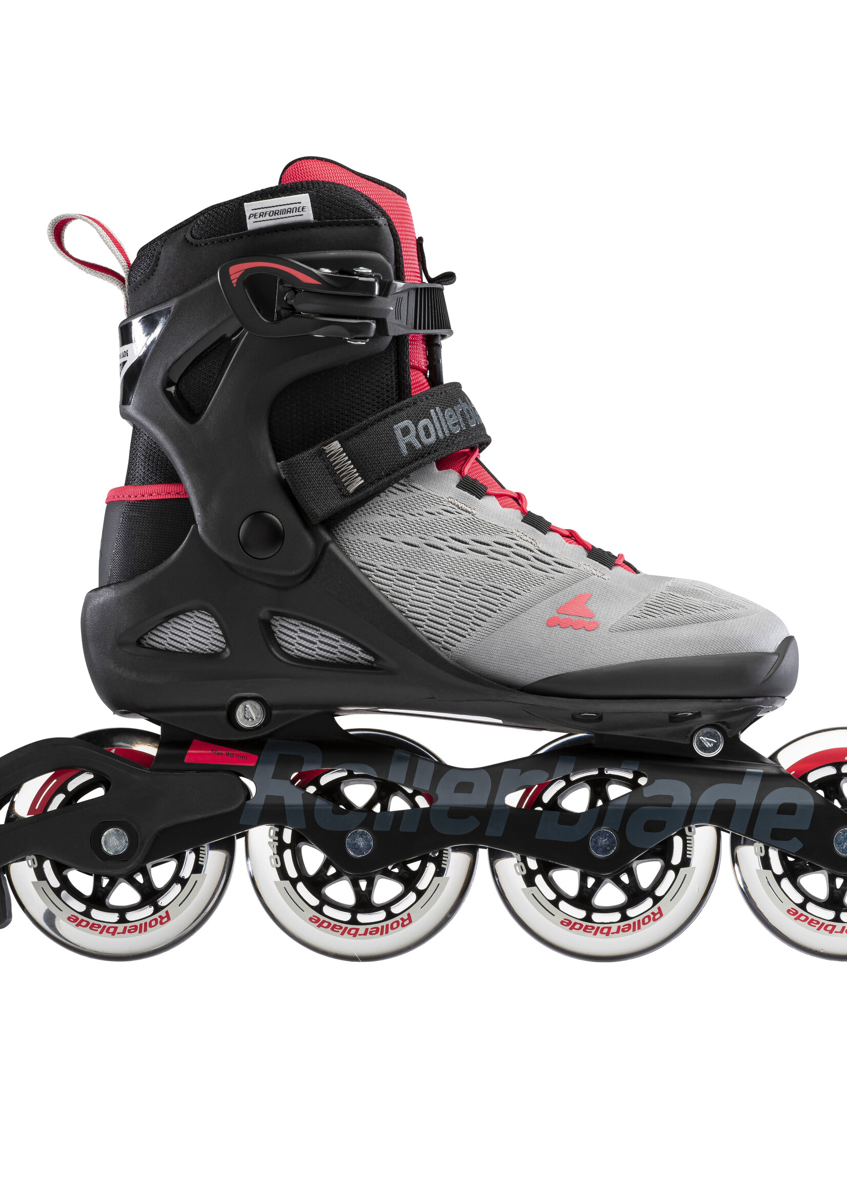 Rollerblade Macroblade 90 W Neutral-Grey / Paradise-Pink inline skates