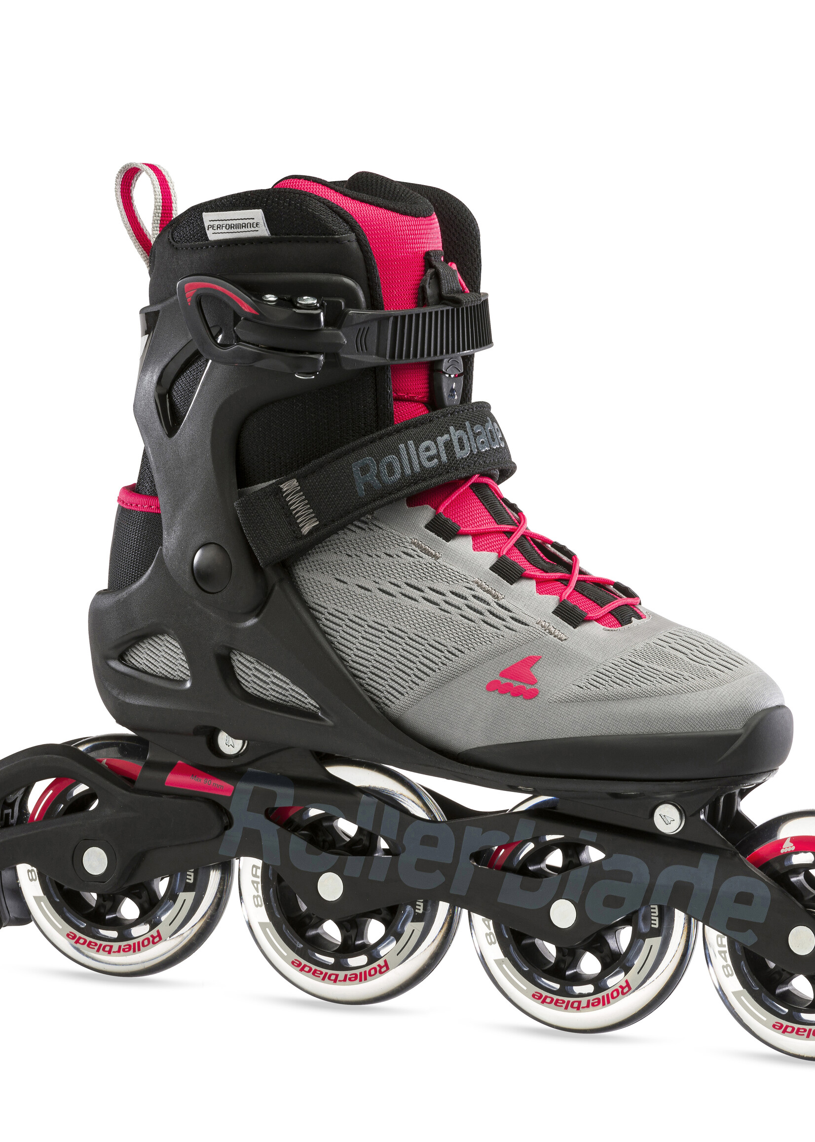 Rollerblade Macroblade 90 W Neutral-Grey / Paradise-Pink inline skates